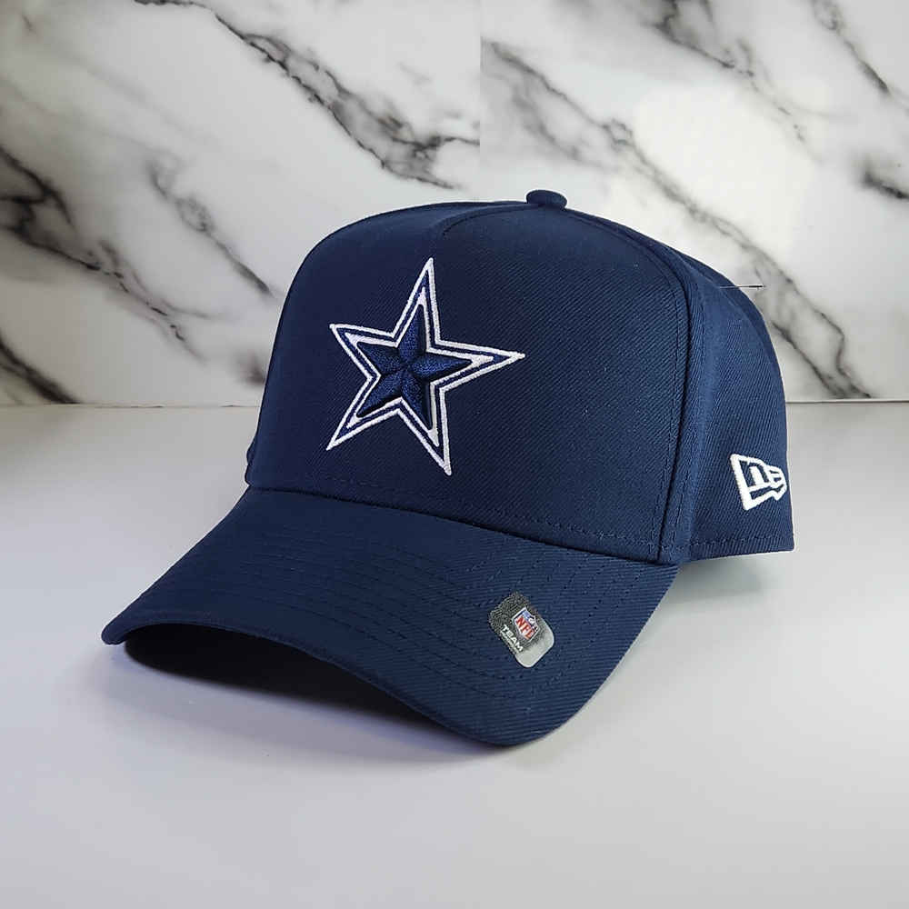 Cowboy Hat New Era Navy Blue Star Logo Cap